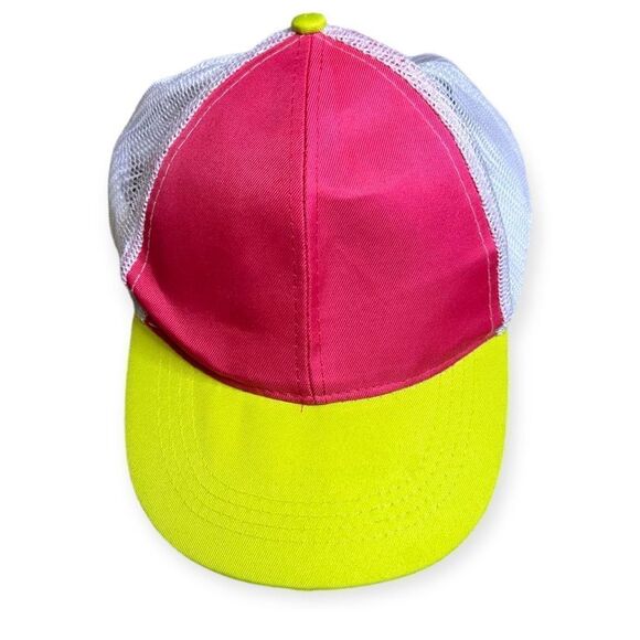 Chateau Accessories - Chateau Women's Multicolor Colorblock Adjustable Snapback Trucker Hat OS NWOT
